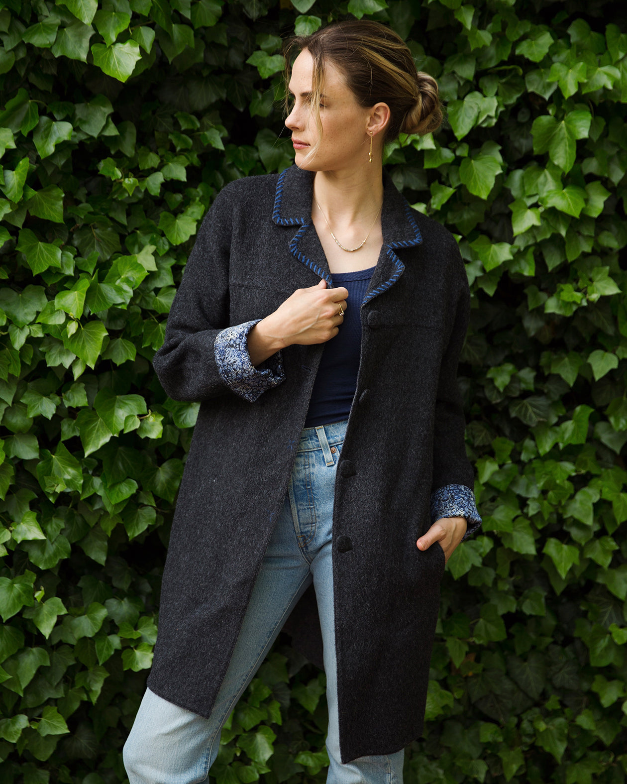 Agnes Zibeline Cropped Jacket – Belamonde